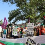 Протест на КНСБ