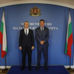 Министър Димитър Илиев и Борислав Михайлов