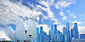 Сингапур - пейзаж.