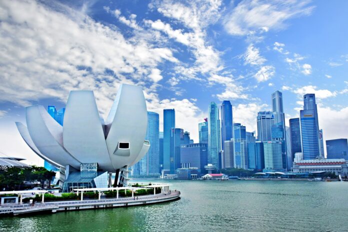 Сингапур - пейзаж.