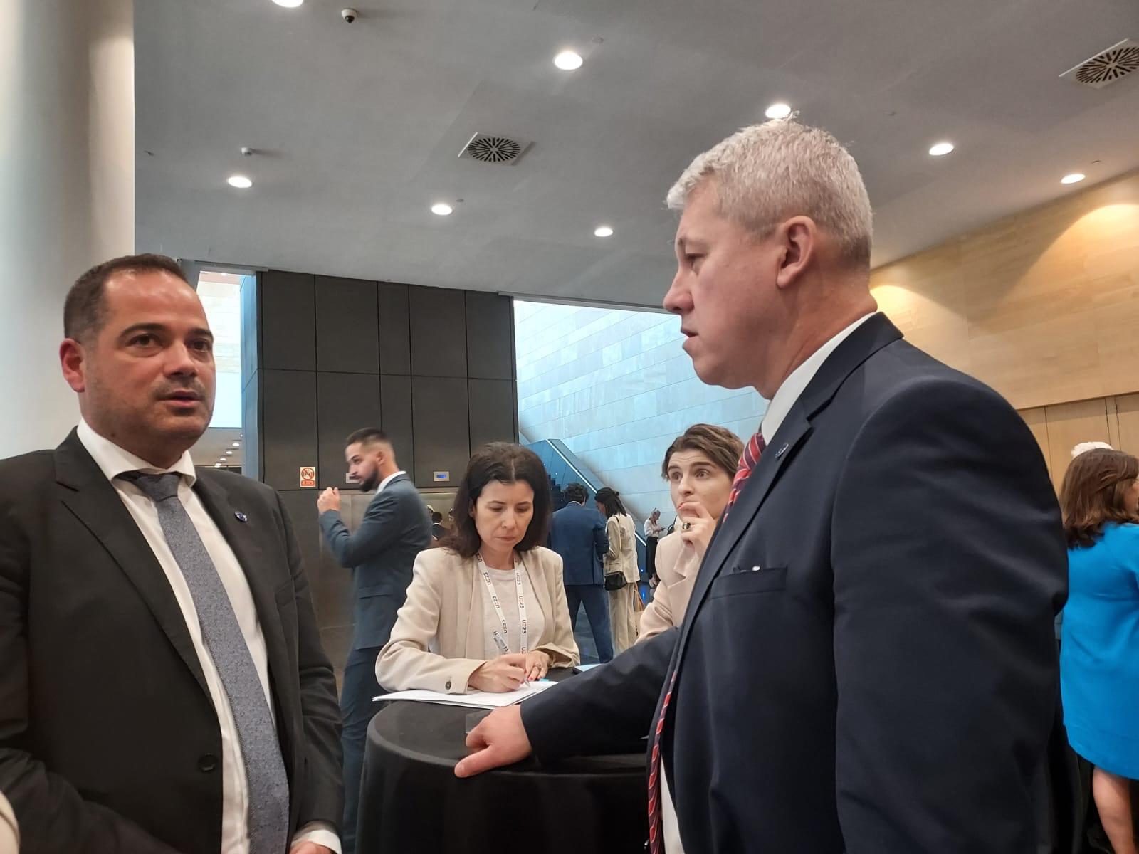 Министърът на вътрешните работи Калин Стоянов се срещна с еврокомисаря