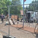 Детска площадка в ремонт