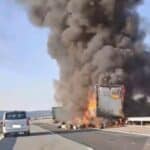 Горящ камион