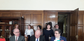 Н. Пр. Раймунд Фурер, проф. Галин Цоков и Асен Василев