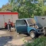 Самозапалила се кола