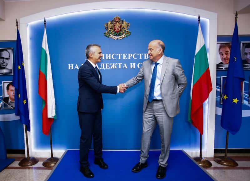 Министърът на младежта и спорта Димитър Илиев проведе среща с