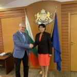 Министър Кирил Вътев и Н. Пр. Лхагвасурен Саянаа