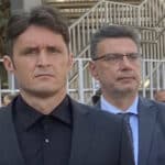 Старши комисар Емил Павлов и прокурор Георги Чинев