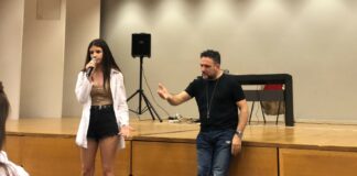 Стефания Горначка и маестро Енцо Кампаньоли