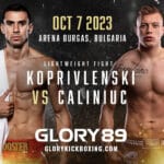 GLORY 89, кикбокс