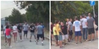 Бой между родители