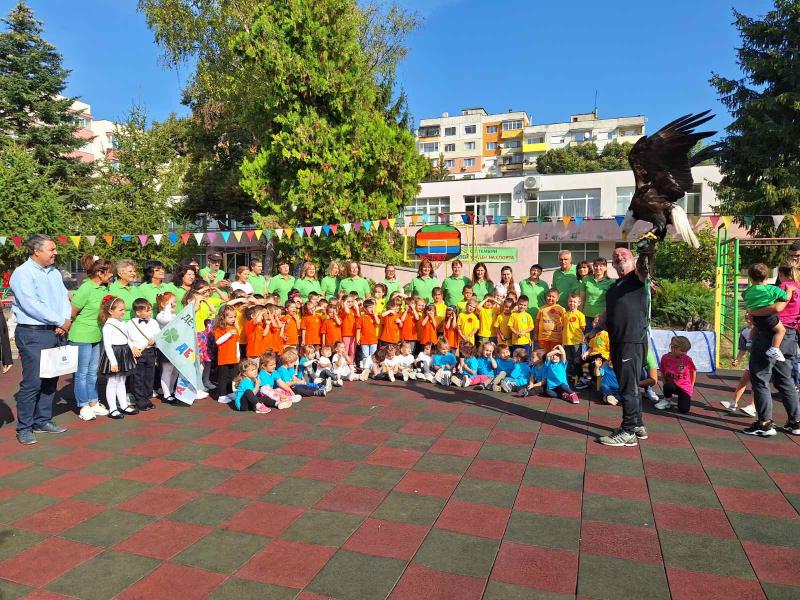 Детски спортен празник организира днес ЦДГ Детелина в Разград като