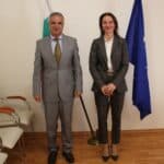 Румен Радев и Наташа Бергел