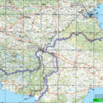 Карта на проекта "Бургас-Александруполис"