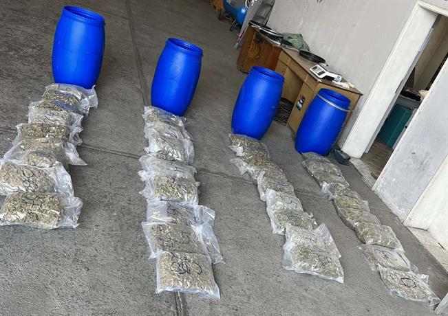 Близо 70 килограма марихуана са иззети при съвместна операция на