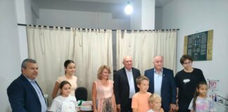 Министър Галин Цоков в Албания