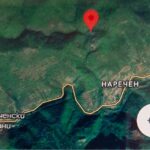 Мястото, където е намерена жената