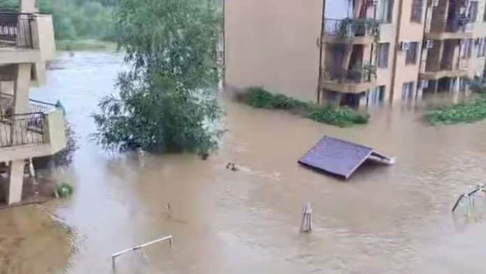 Наводнение в Царево
