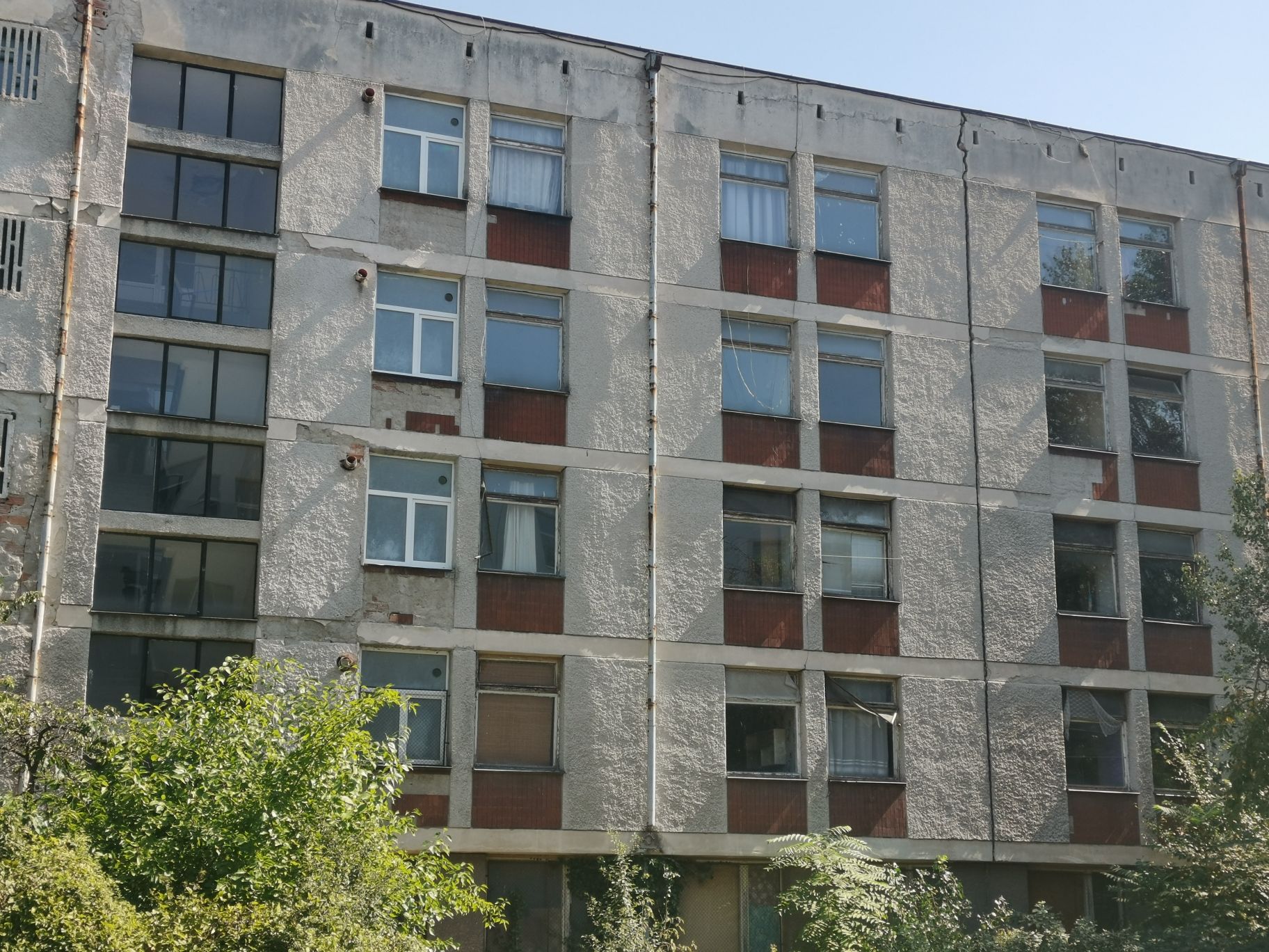 Потресаващо Така може да се нарече състоянието на студентското общежитие