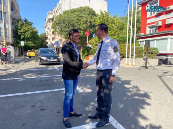 Комисар Емил Павлов и комисар Николай Николаев