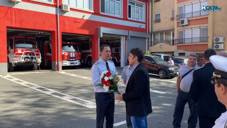 Комисар Николай Николаев и комисар Емил Павлов