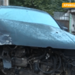 Смачкана кола