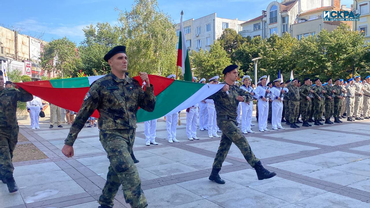 Ден на независимостта в Бургас. Снимка: Искра.бг
Бургас чества 115-тата годишнина