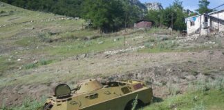 Обстрел, Нагорни Карабах.