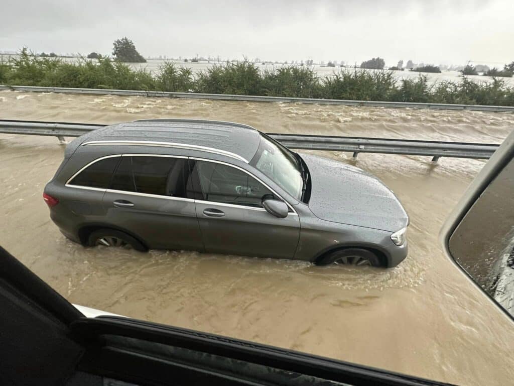 Автомобилът на пострадалите