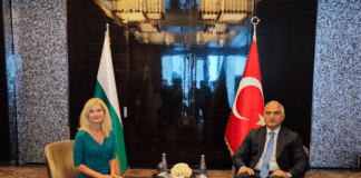 Зарица Динкова и Мехмед Нури Ерсой