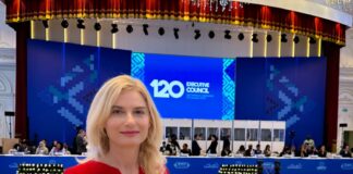 Зарица Динкова в Узбекистан