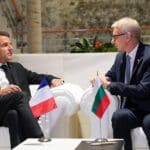 Еманюел Макрон и акад. Николай Денков