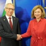 Акад. Николай Денков и Вера Йоурова