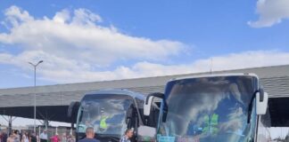 Проверка на автобус на ГКПП „Капитан Андреево“