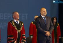 Проф. д-р Христо Бозов и Румен Радев