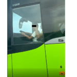 Дете, шофиращо автобус