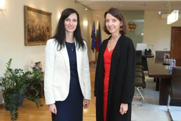 Мария Габриел и Лоранс Бун