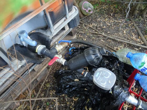 Поливна система. Снимка: ОДМВР-Видин