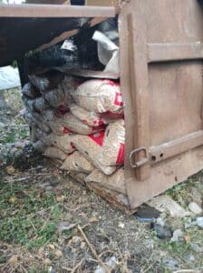 Кражба на пелети