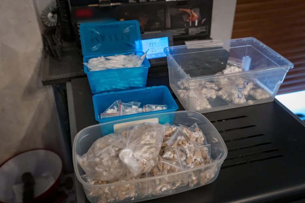 Специализирана полицейска акция е била проведена след едномесечна оперативна разработка