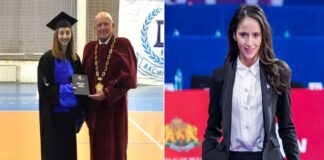 Дипломиране на български гимнастички