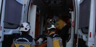 Пострадал в Сирия