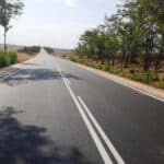 Пътят след ремонта през 2020 година