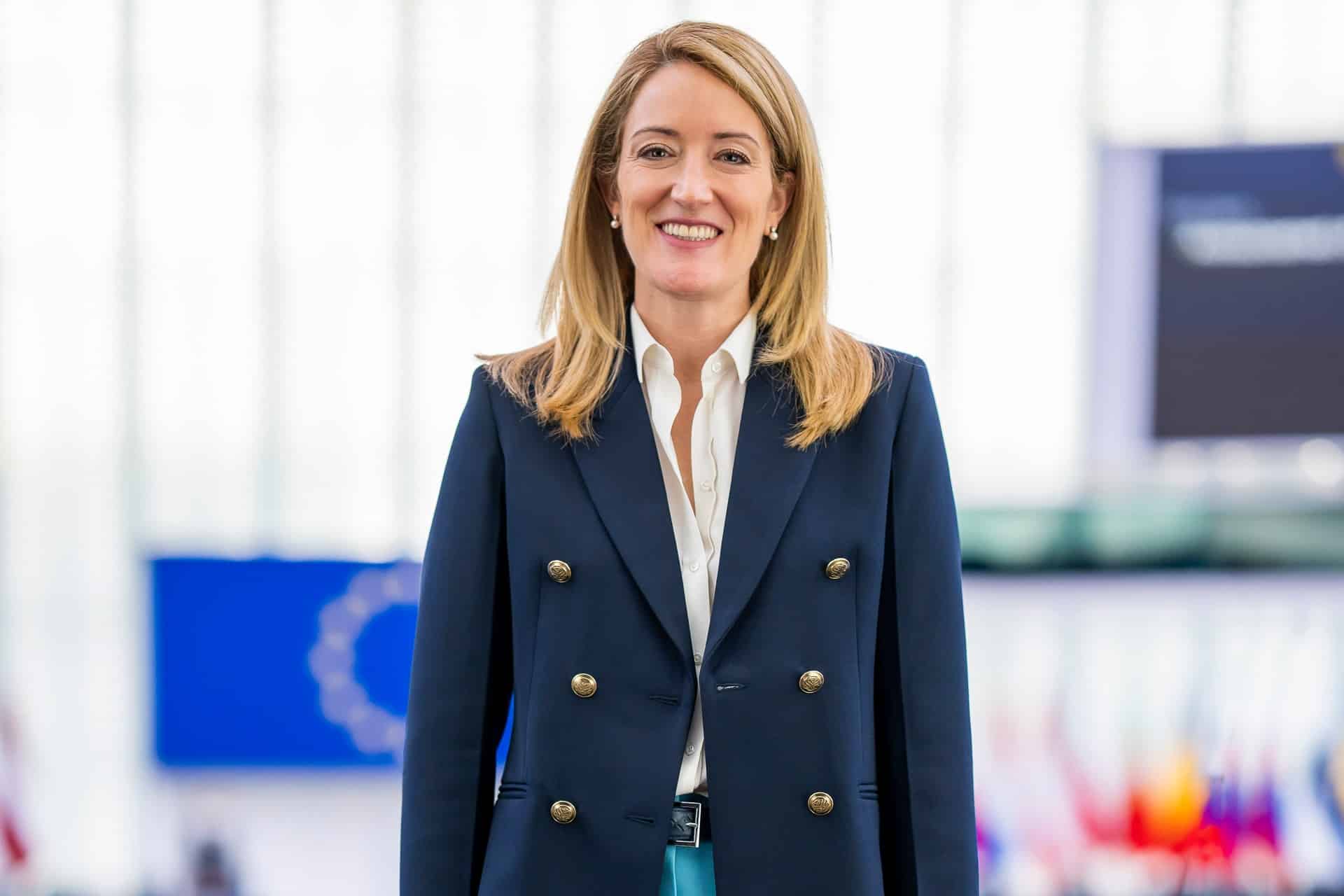 Председателят на Европейския парламент ЕП Роберта Мецола предложи украинските и