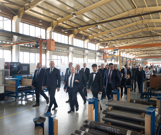 Румен Радев в Джебел