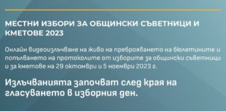 Видеоизлъчване от ЦИК