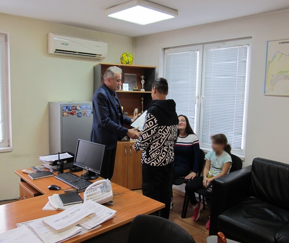 Началникът на Трето Районно управление в София комисар Ивайло Величков