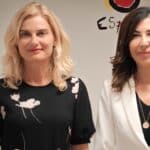 Зарица Динкова и Росана Морийо