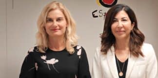 Зарица Динкова и Росана Морийо