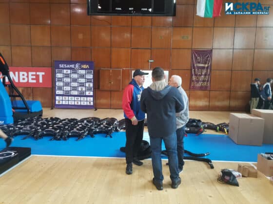 Открита тренировка